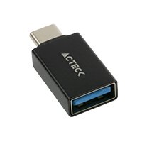 Adaptador Acteck Shift Plus Au210 / Usb A - Usb C / Garantia 1 Año / Negro / Ac-934817