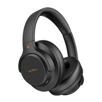 Audifonos Acteck Hype Epic Hp750 / Diadema / Inalambricos / Dual Bt - Aux 3.5 Mm / Bateria 75 Hrs / Microfono Omnidireccional / Cancelacion De Ruido / Bocinas 40 Mm 20 Hz A 20 Khz / Negro / Ac-940856